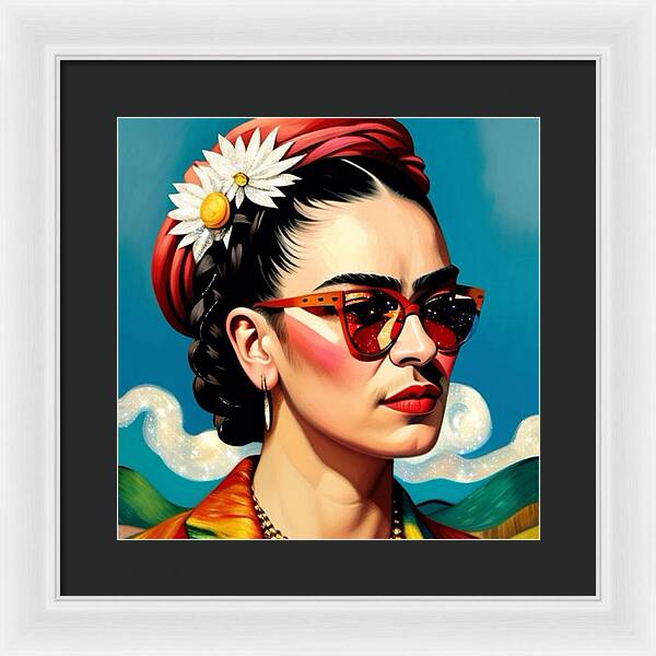 Frida's Future Is SO Bright - Framed Print