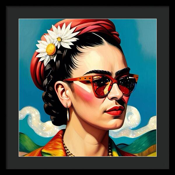 Frida's Future Is SO Bright - Framed Print