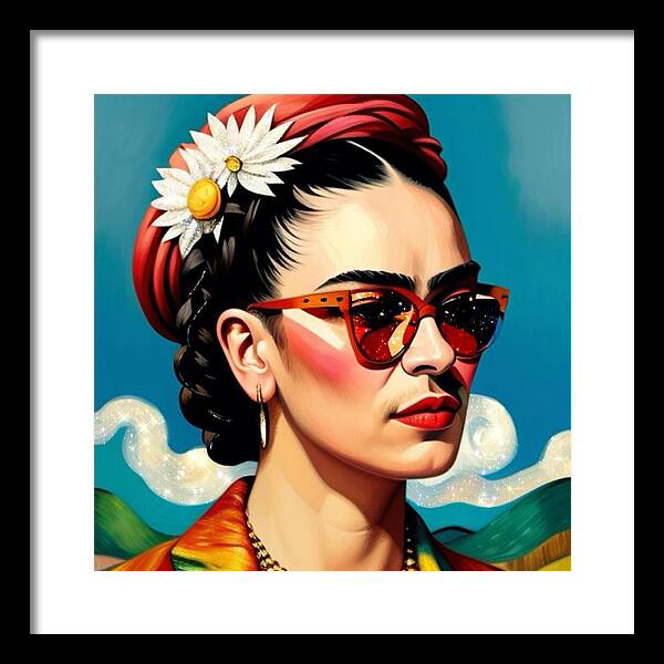 Frida's Future Is SO Bright - Framed Print