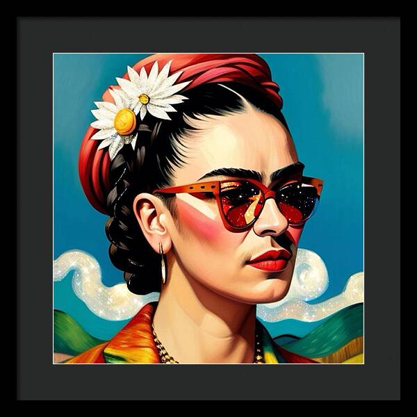 Frida's Future Is SO Bright - Framed Print