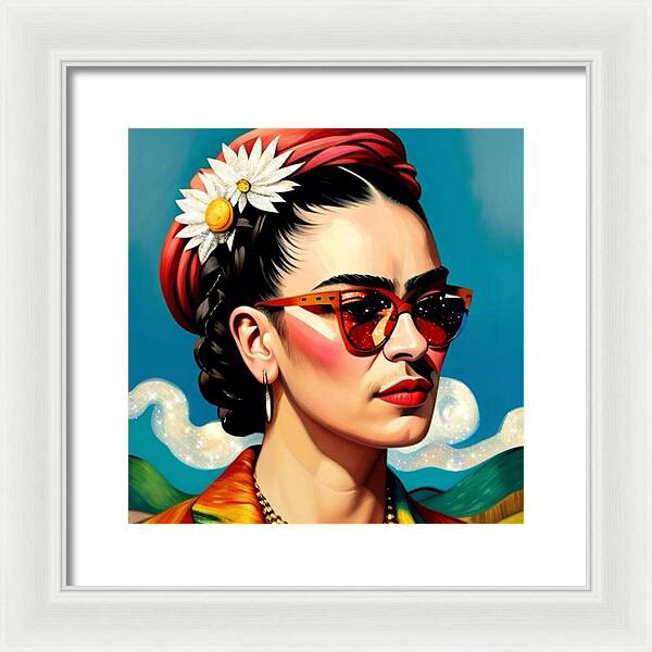 Frida's Future Is SO Bright - Framed Print