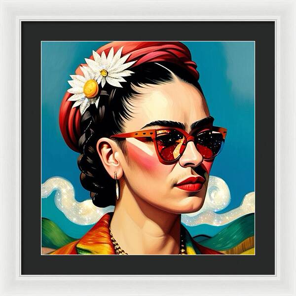 Frida's Future Is SO Bright - Framed Print