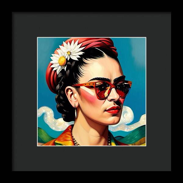 Frida's Future Is SO Bright - Framed Print