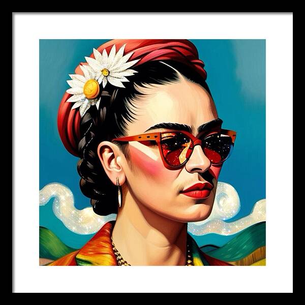 Frida's Future Is SO Bright - Framed Print