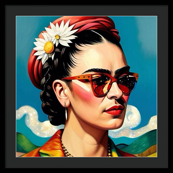 Frida's Future Is SO Bright - Framed Print