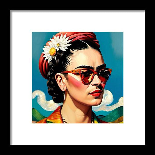Frida's Future Is SO Bright - Framed Print