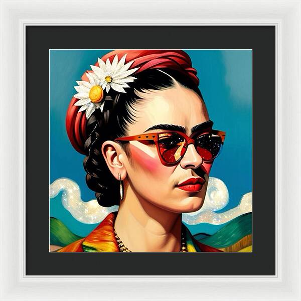 Frida's Future Is SO Bright - Framed Print