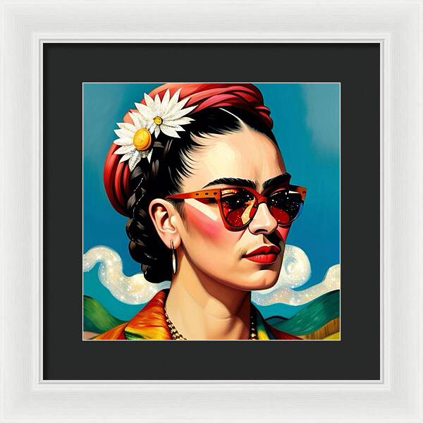 Frida's Future Is SO Bright - Framed Print