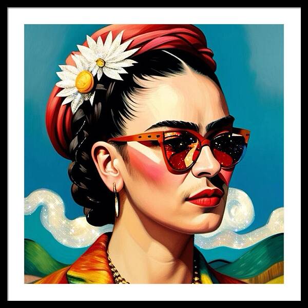 Frida's Future Is SO Bright - Framed Print