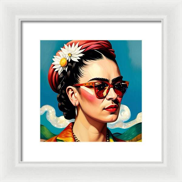 Frida's Future Is SO Bright - Framed Print