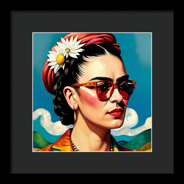 Frida's Future Is SO Bright - Framed Print