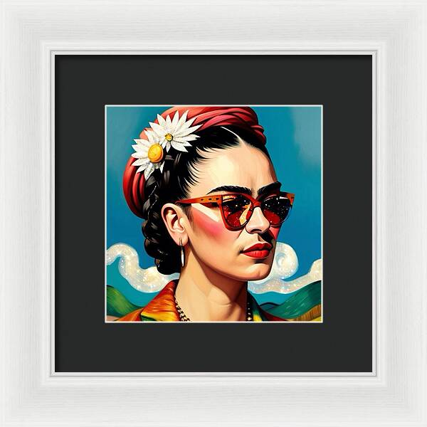 Frida's Future Is SO Bright - Framed Print