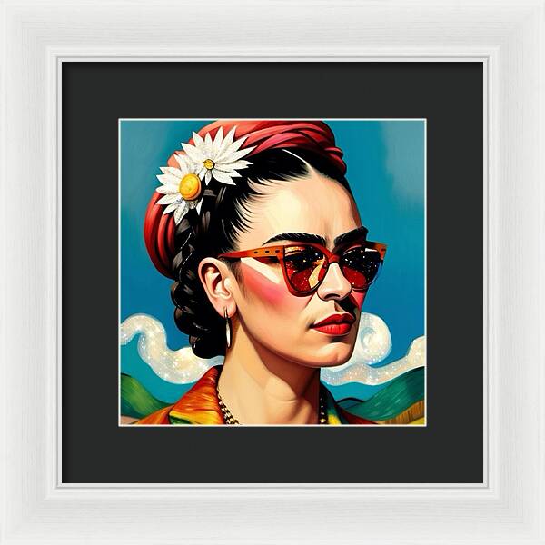 Frida's Future Is SO Bright - Framed Print