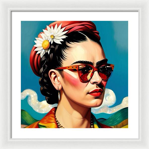 Frida's Future Is SO Bright - Framed Print