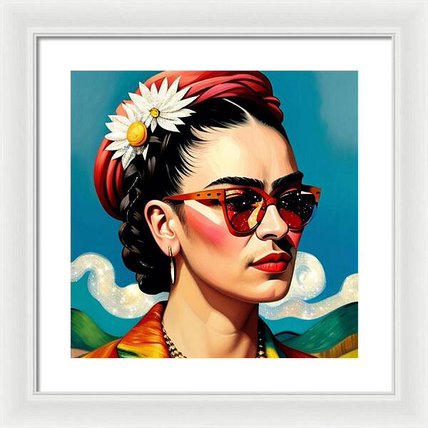 Frida's Future Is SO Bright - Framed Print