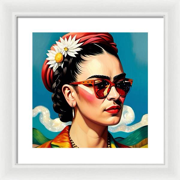 Frida's Future Is SO Bright - Framed Print