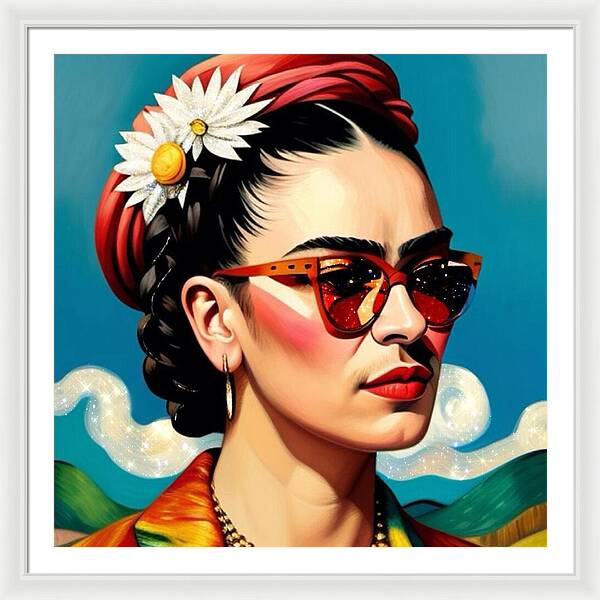 Frida's Future Is SO Bright - Framed Print