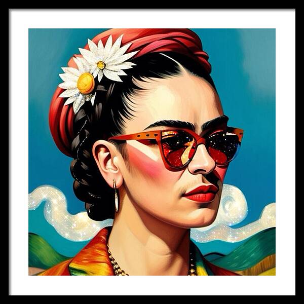 Frida's Future Is SO Bright - Framed Print