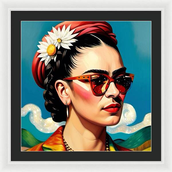 Frida's Future Is SO Bright - Framed Print