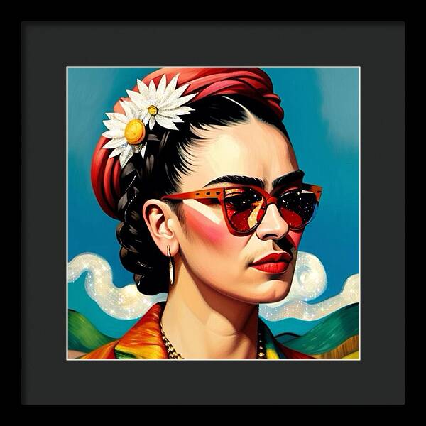 Frida's Future Is SO Bright - Framed Print