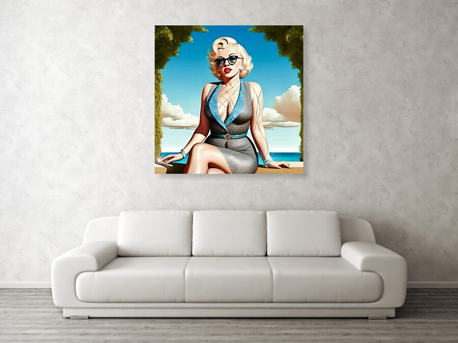 Just Waiting On a Friend - Metal Print