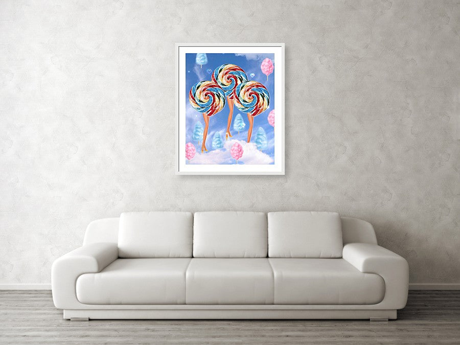 Opposites Attract - Framed Print