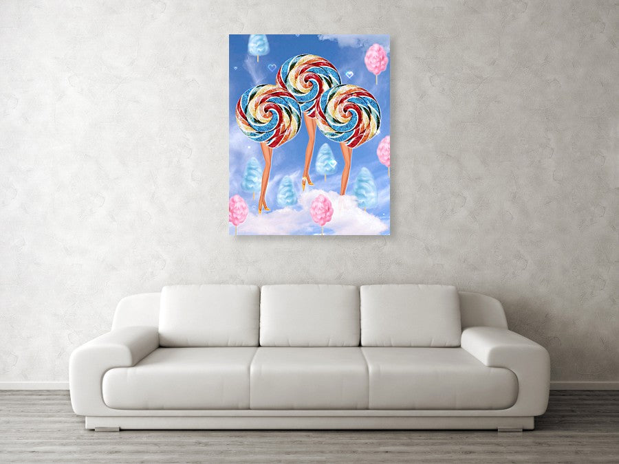 Opposites Attract - Canvas Print