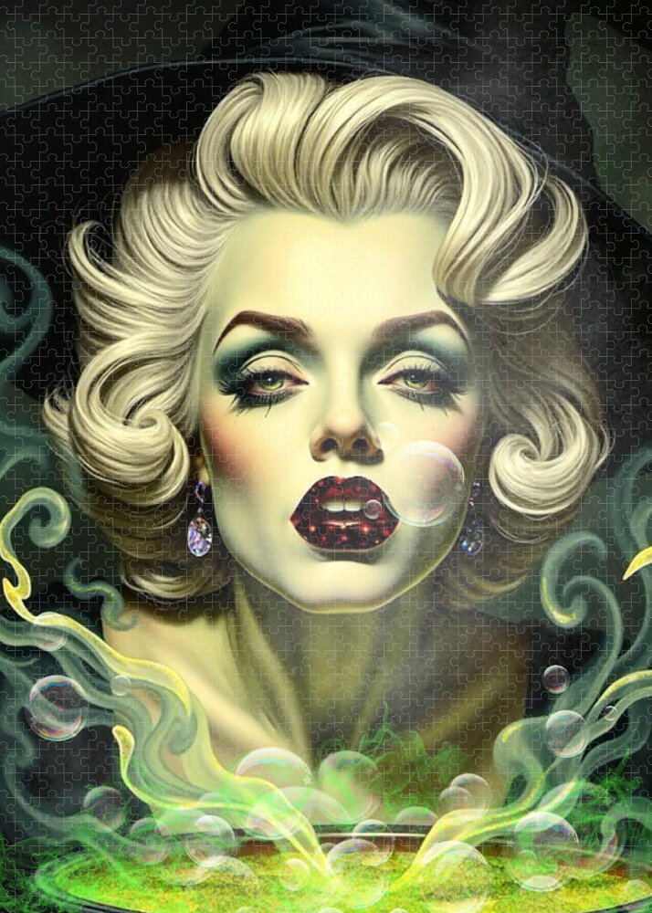 She's Intoxicating - Halloween Puzzle