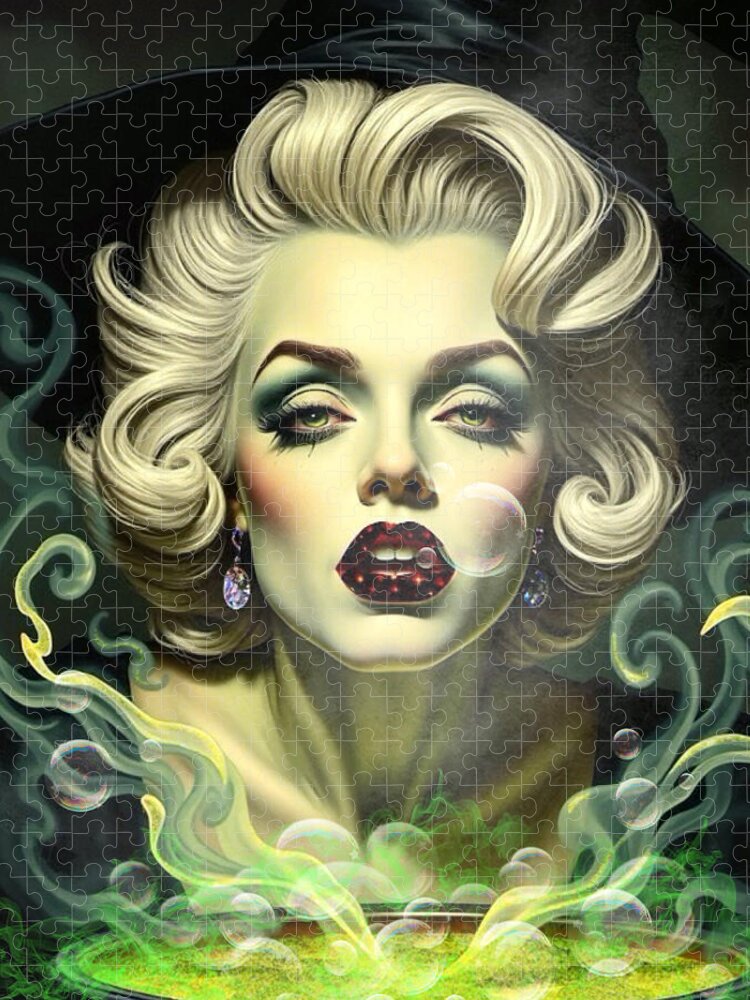 She's Intoxicating - Halloween Puzzle