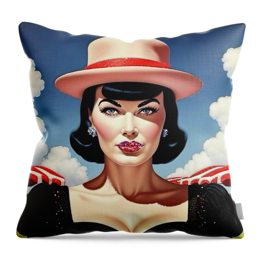 A Thing of Beauty - Throw Pillow