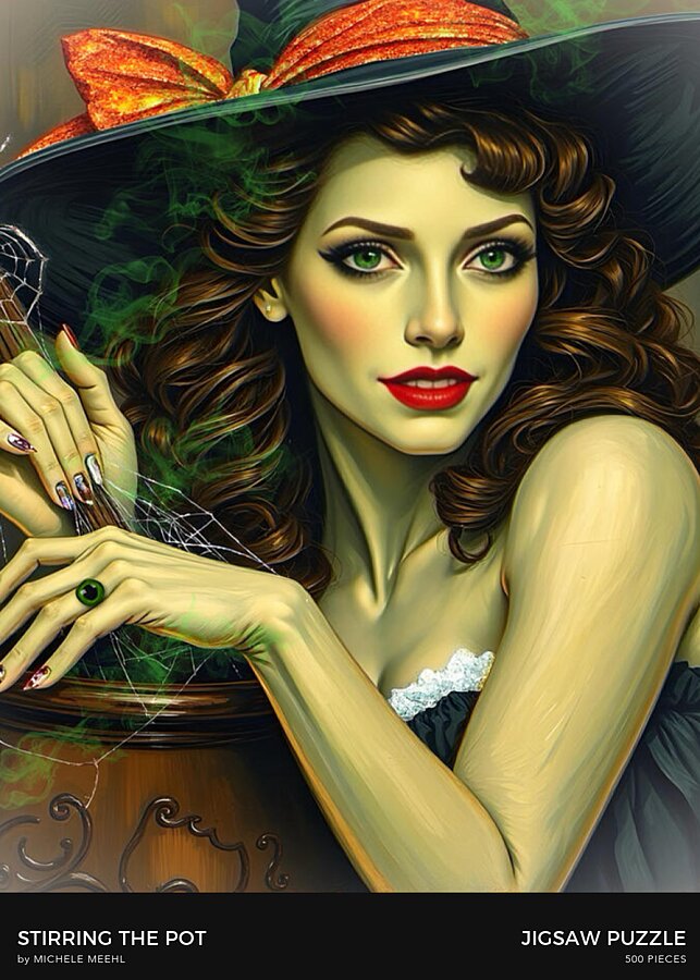 Stirring The Pot  - Halloween Puzzle