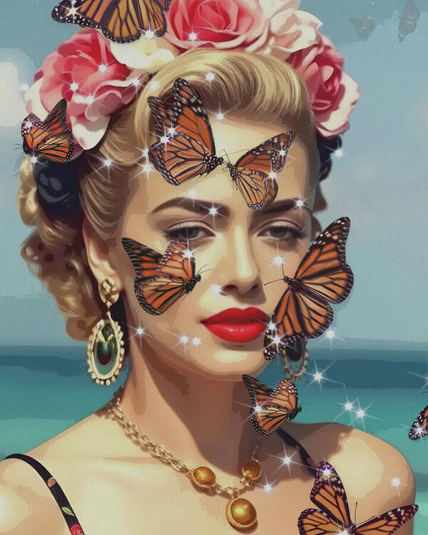 The Butterfly Effect?  - Vertical Art Print