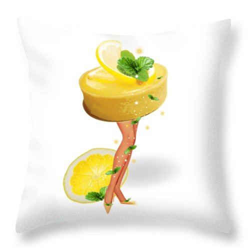 A Fresh Tart - Throw Pillow