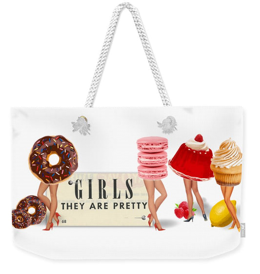 Girls They Are Pretty (v2) - Weekender Tote Bag