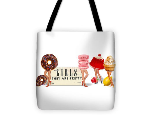 Girls They Are Pretty v2 - Tote Bag