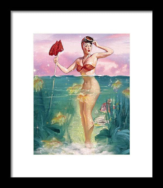 Go Fish - Framed Print