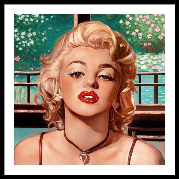 Marilyn - Framed Print