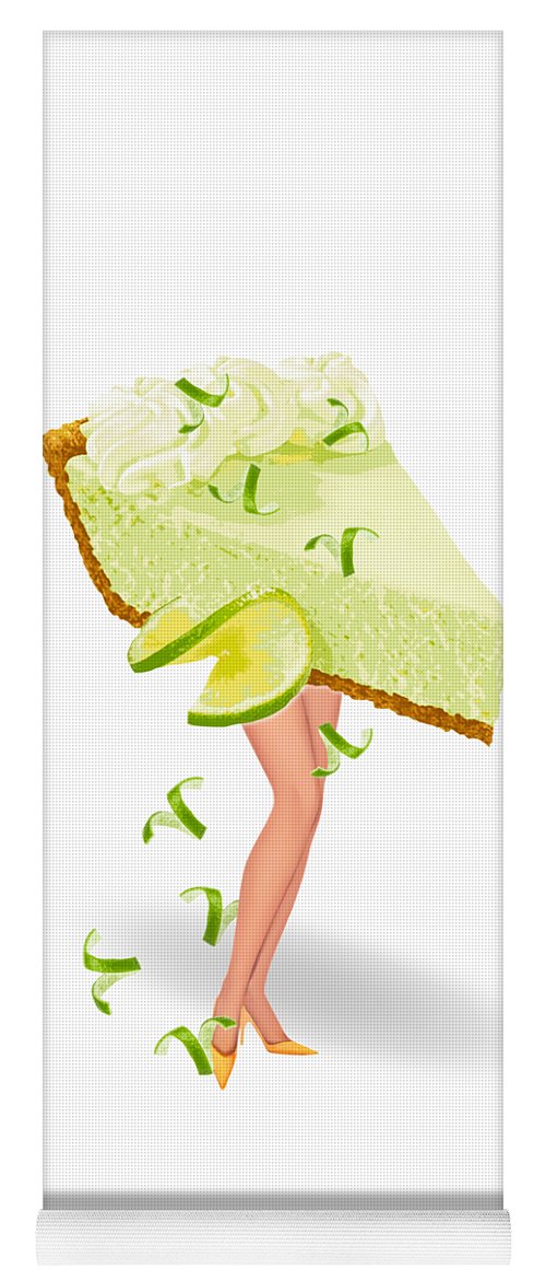 She Wore a Lime Chiffon Pie - Yoga Mat