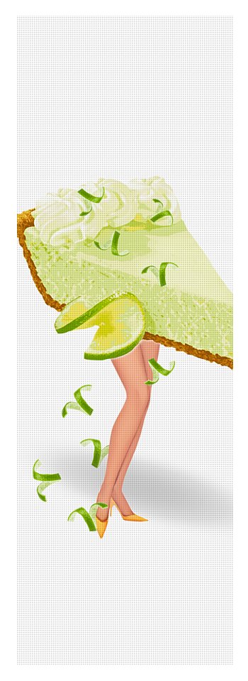 She Wore a Lime Chiffon Pie - Yoga Mat
