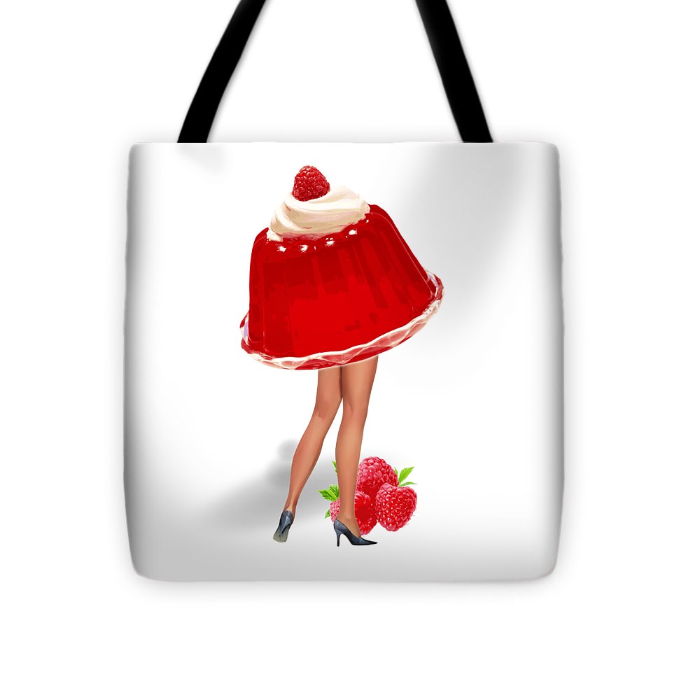 Miss Raspberry Jiggles - Tote Bag