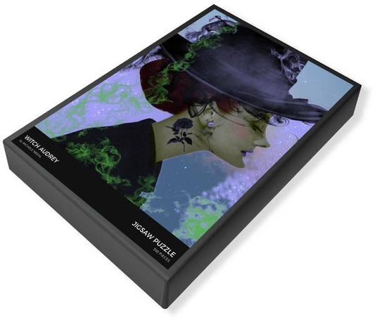 Witch Audrey - Halloween Puzzle