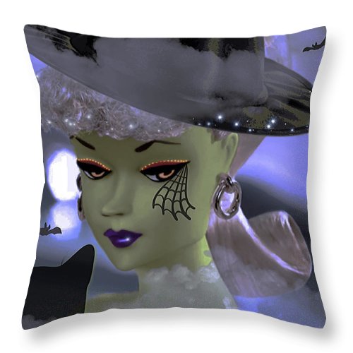 B-Witched - Halloween Throw Pillow