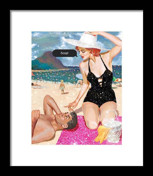 Boop! - Framed Print
