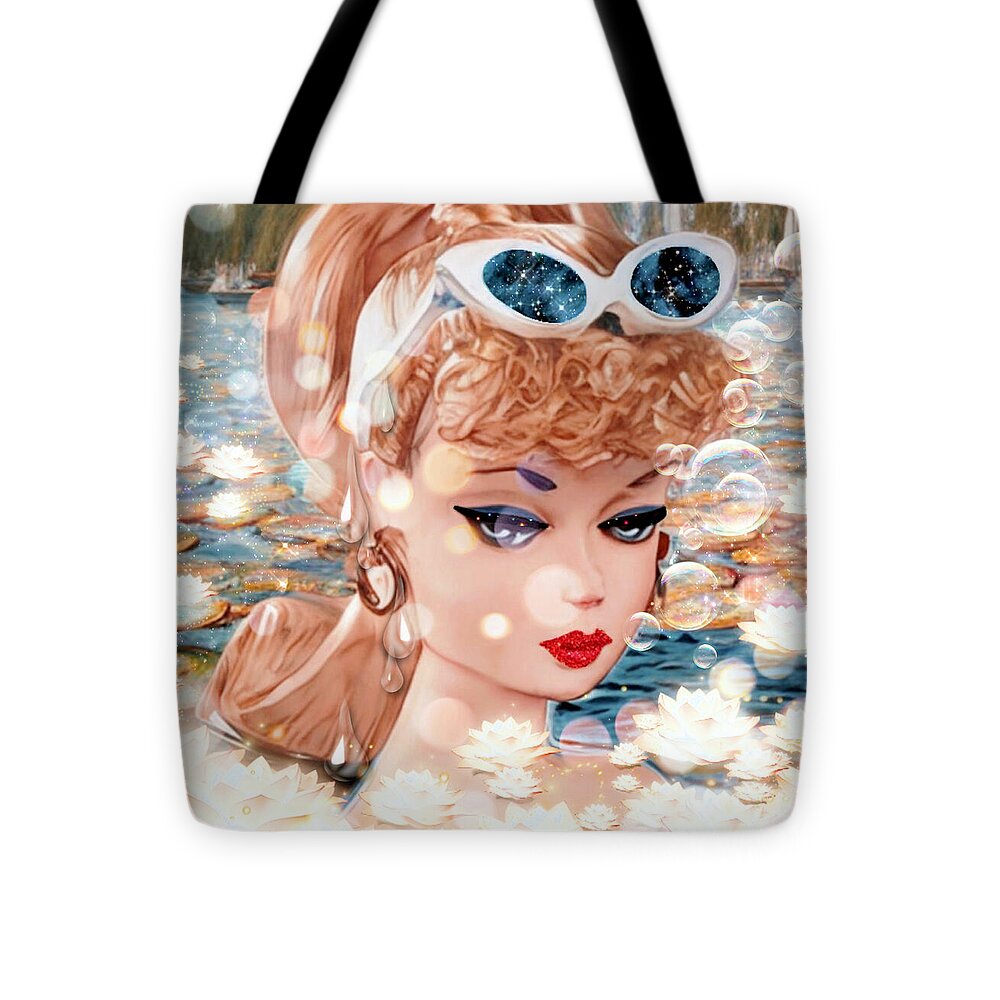Coming-Up-For-Air Barbie - Tote Bag