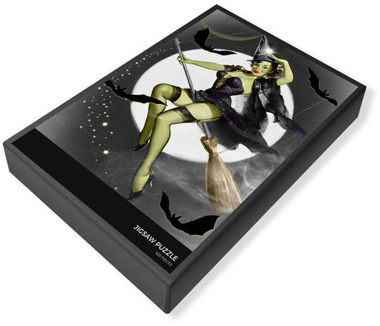 When Witches Go Riding - Halloween Puzzle