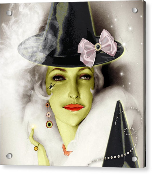 FaBOOously Wicked - Halloween Acrylic Print