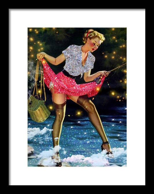Fishin' Pretty - Framed Print