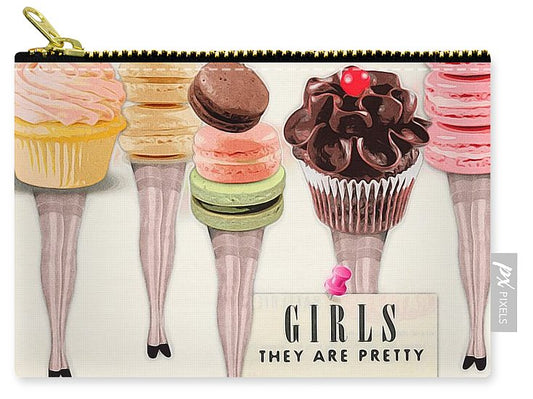 Girls They Are Pretty (v1) - Carry-All Pouch