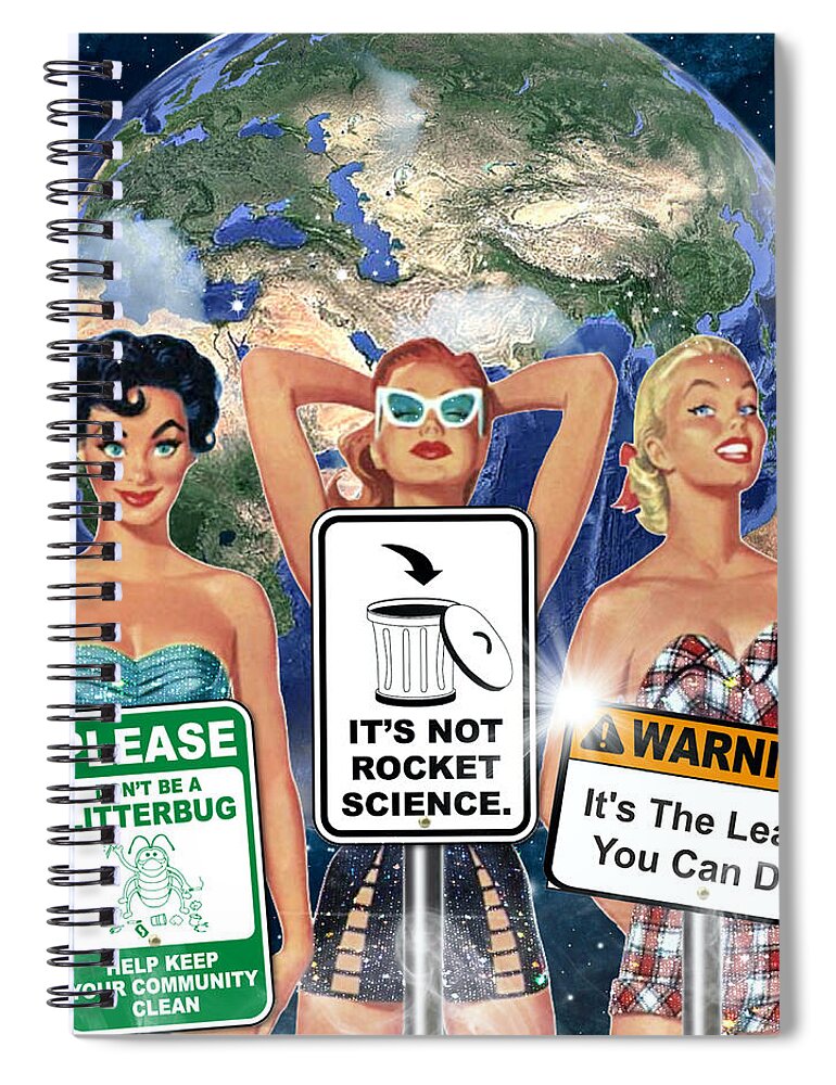 It's The Least You Can Do - Spiral Notebook