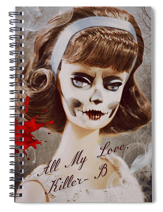 KiIller B - Halloween Spiral Notebook